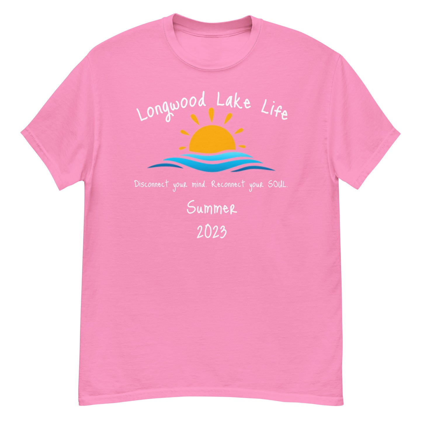 Longwood Lake Summer 2023 Special Edition classic tee (white lettering)