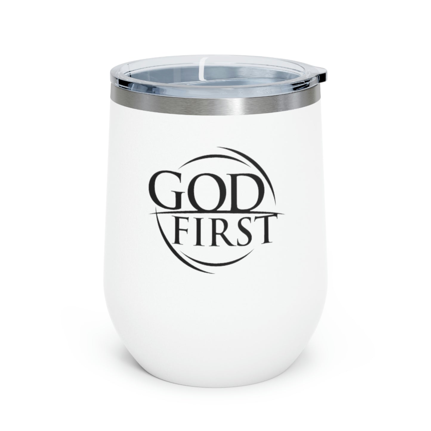 God First 12oz Insulated Wine Tumbler