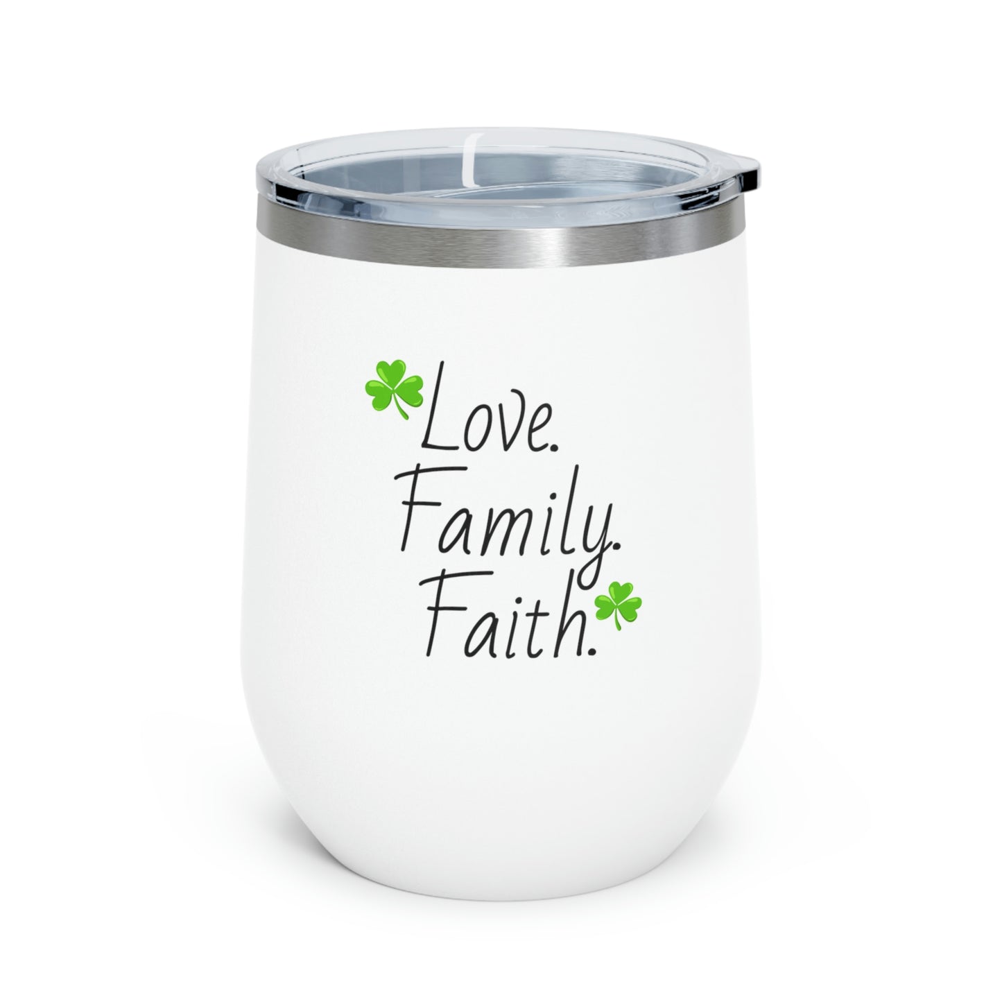 Love Family Faith Insulated tumbler