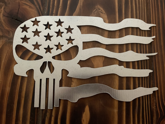 Punisher - Metal art (Local pickup/delivery in NJ only)