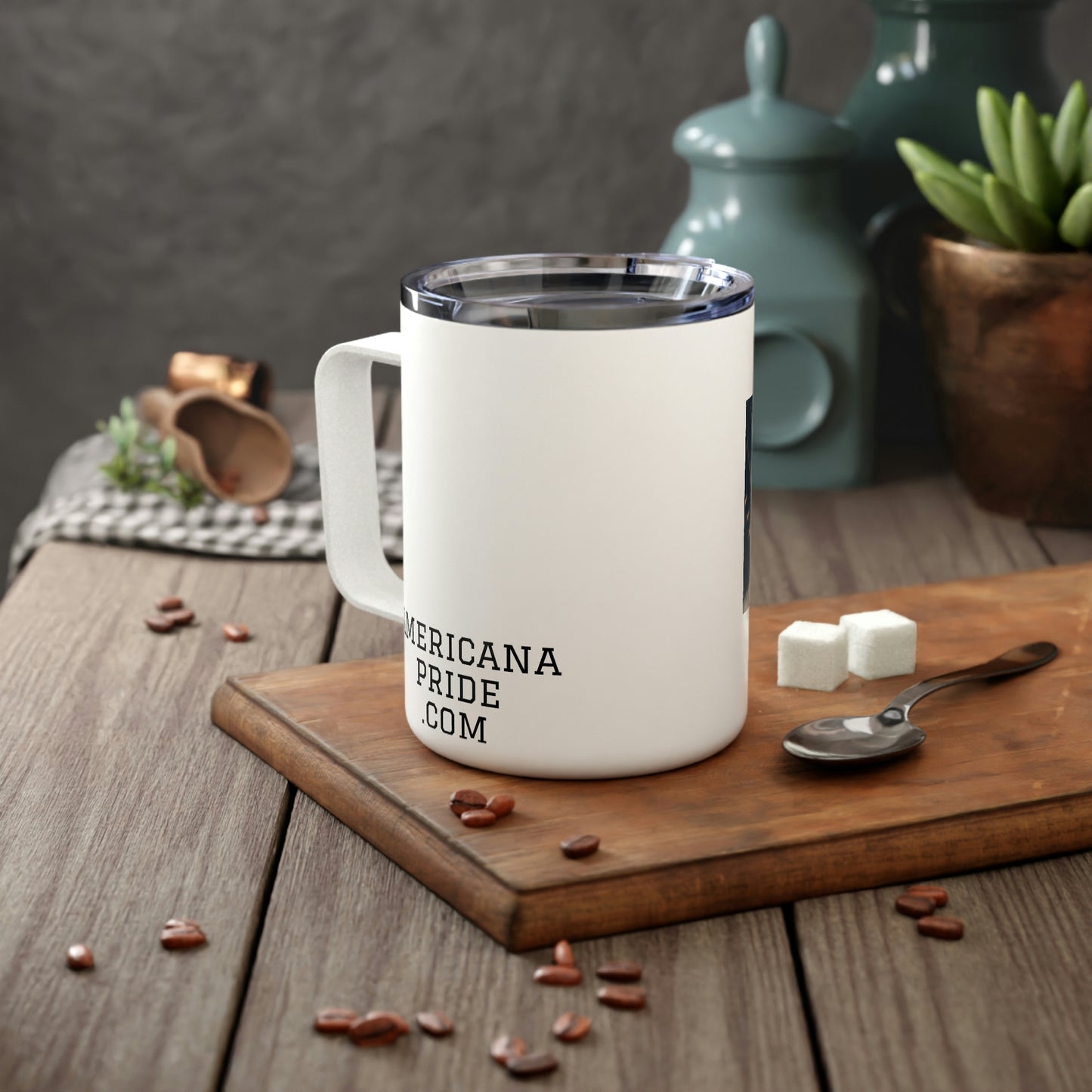 Americana Pride Insulated Coffee Mug, 10oz