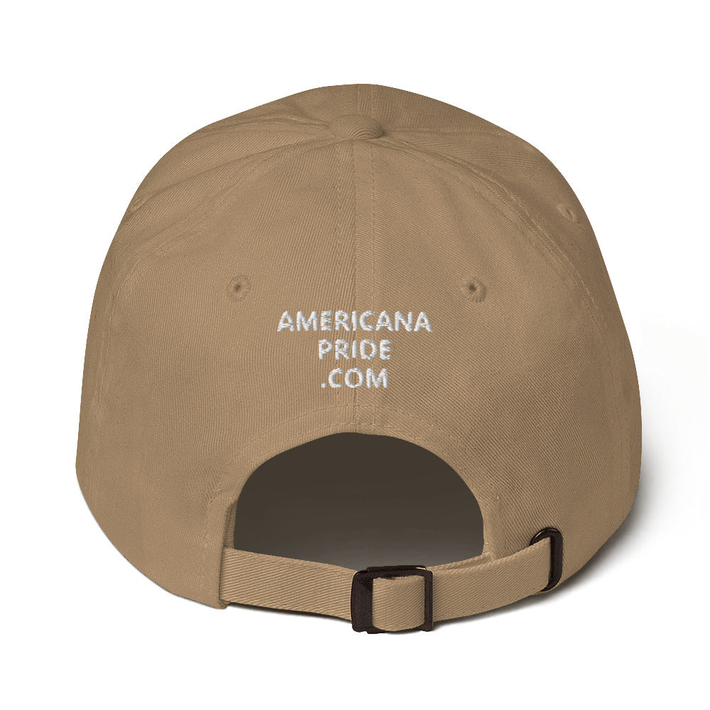 Proud Gun Owner adjustable baseball cap (white design)