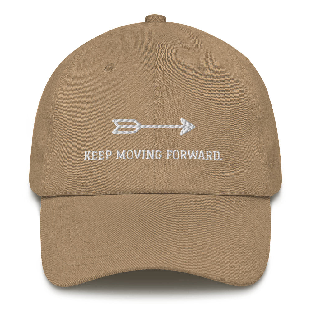 Keep moving forward - adjustable baseball cap