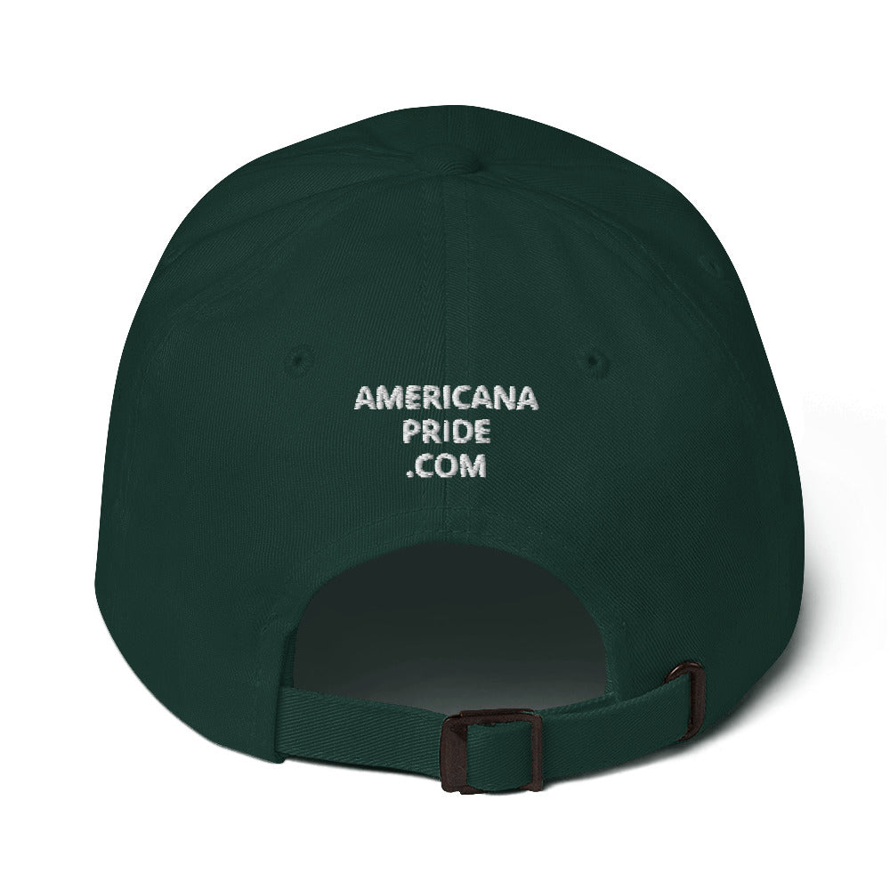 Fish ON! Adjustable baseball cap (white design)