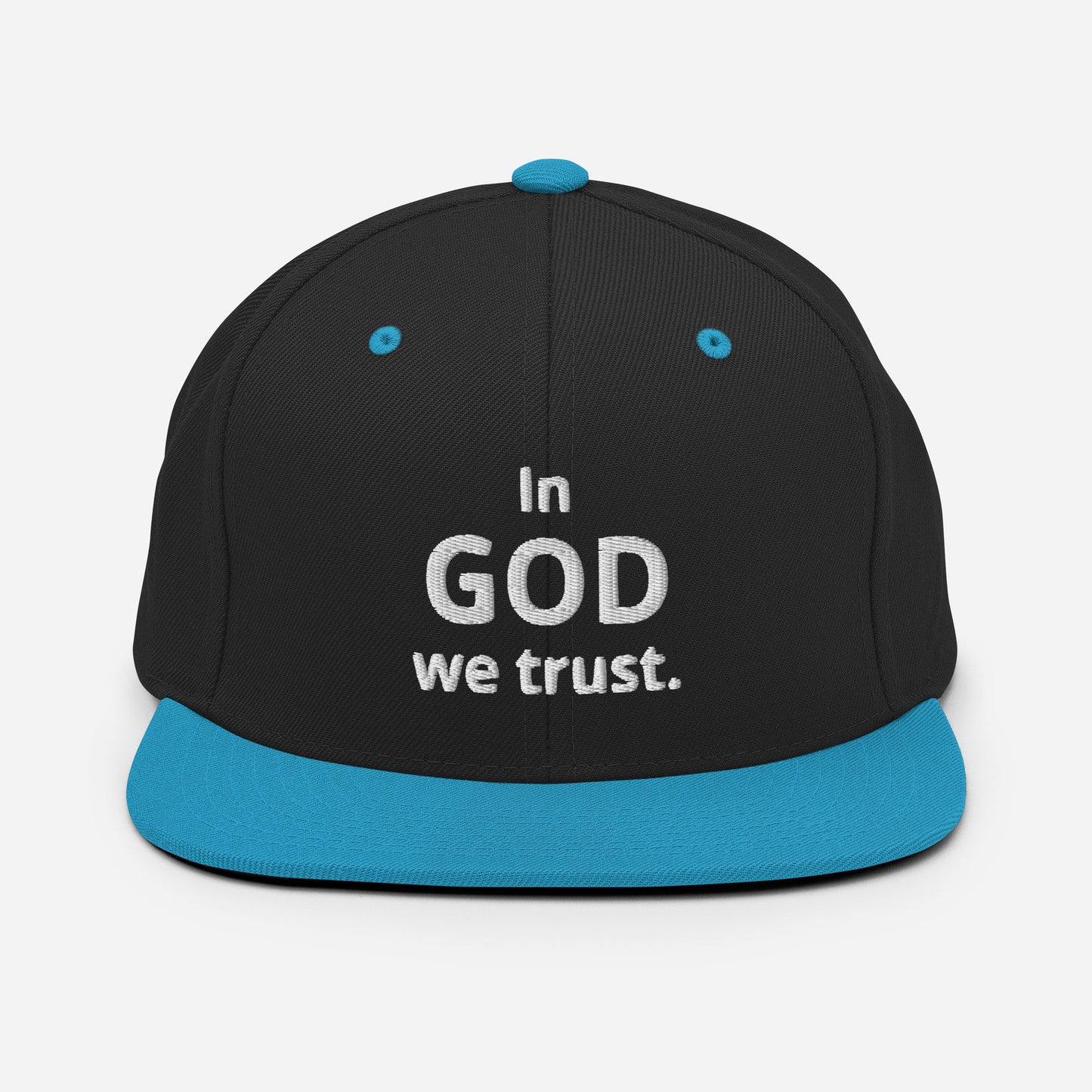 In God we trust Snapback Hat