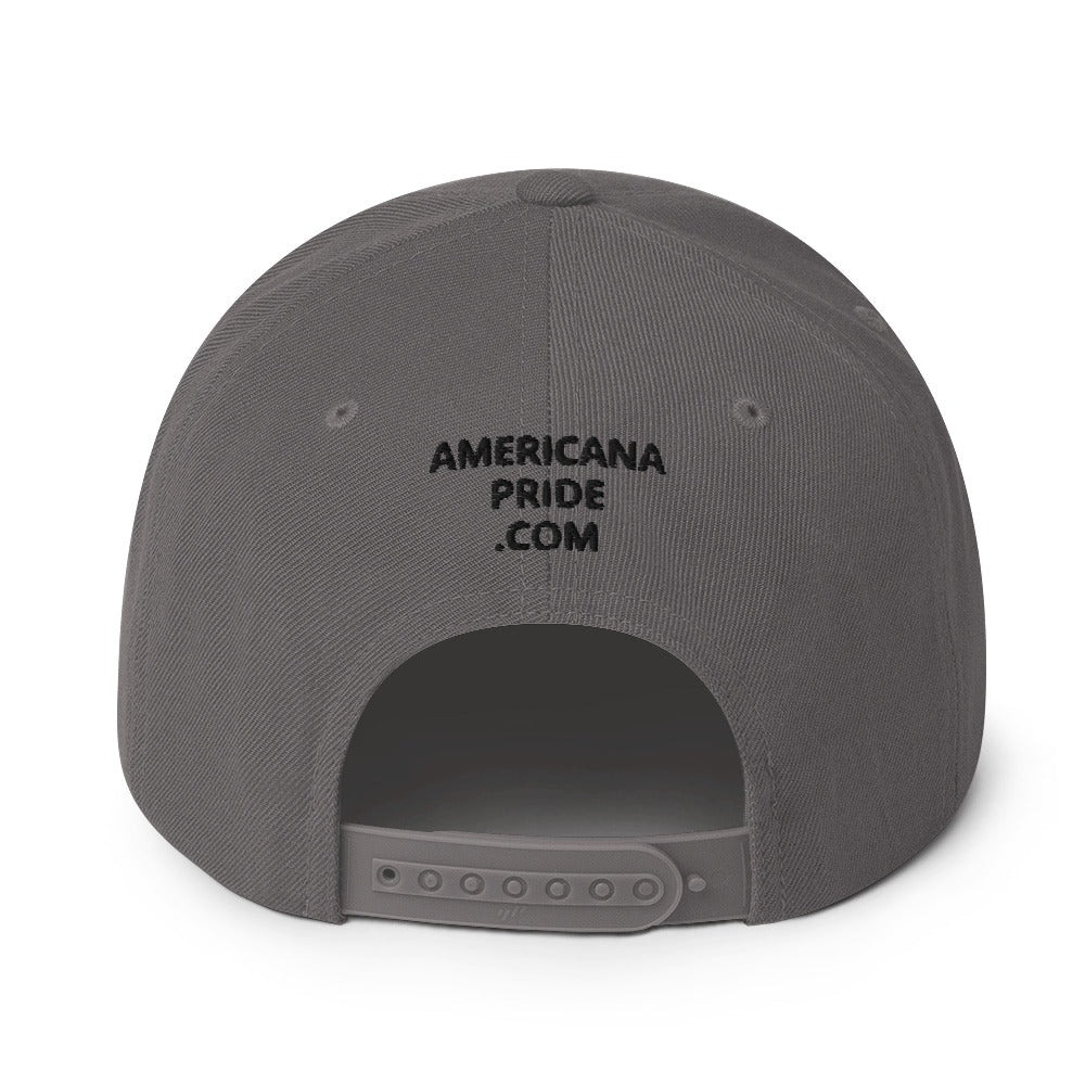 Backbone of America high profile Snapback Hat