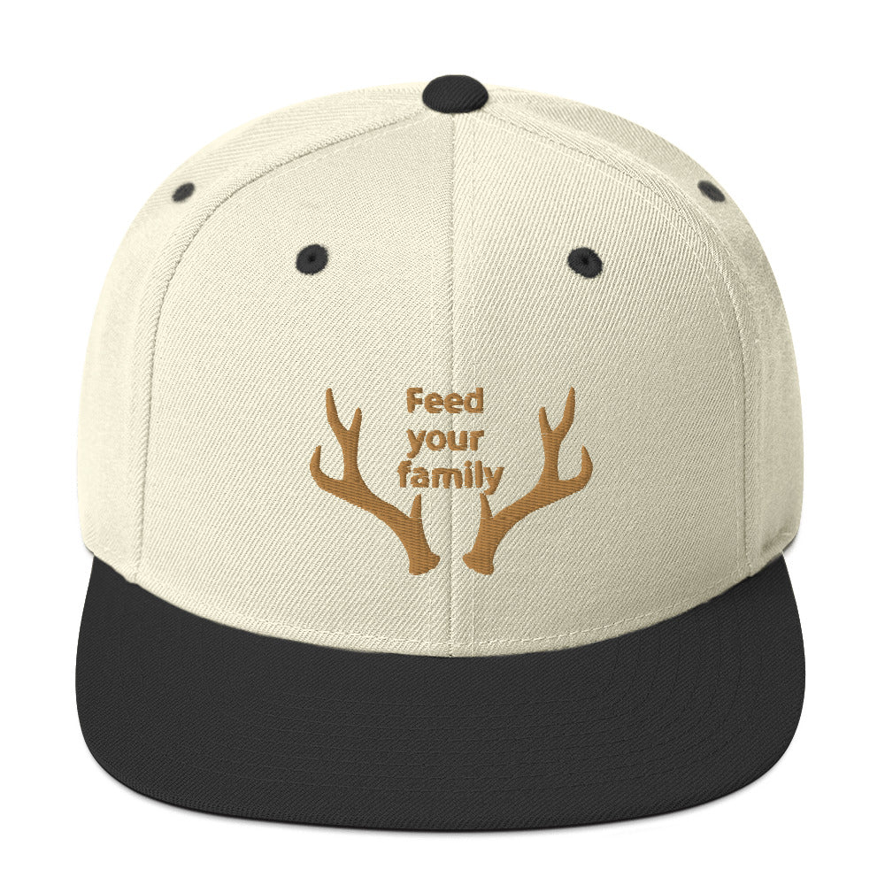 Feed your Family Snapback Hat