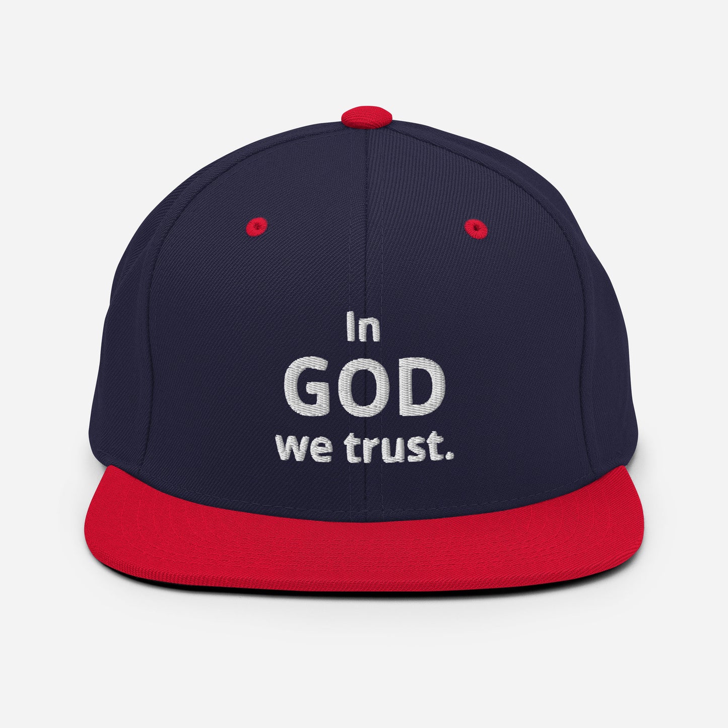 In God we trust Snapback Hat