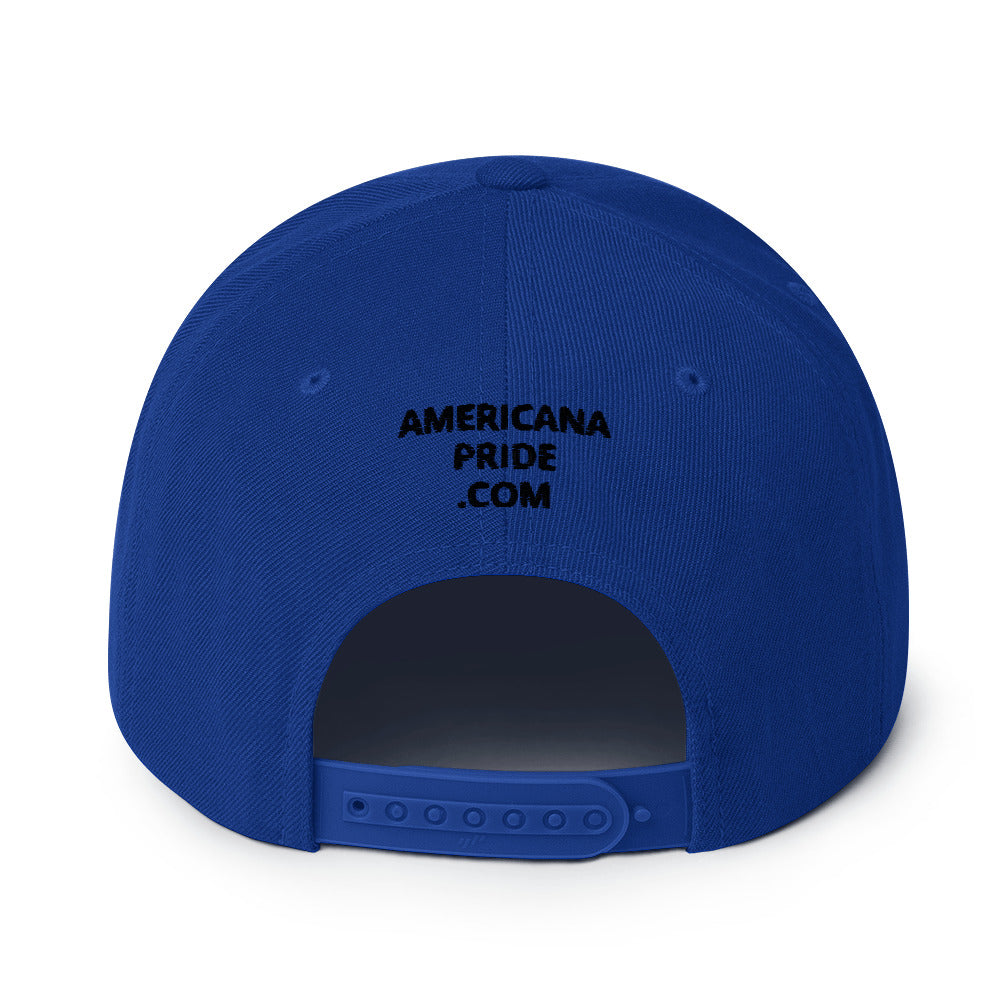 God Wins snapback Hat (Black design)
