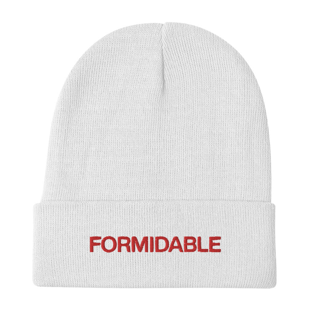 FORMIDABLE Embroidered Beanie