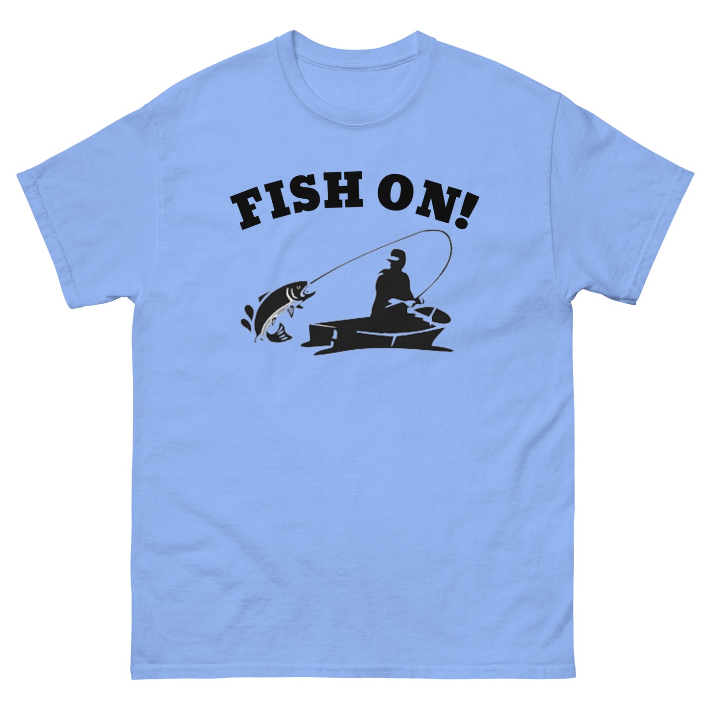 Fish on! Bass Fishing boat classic tee