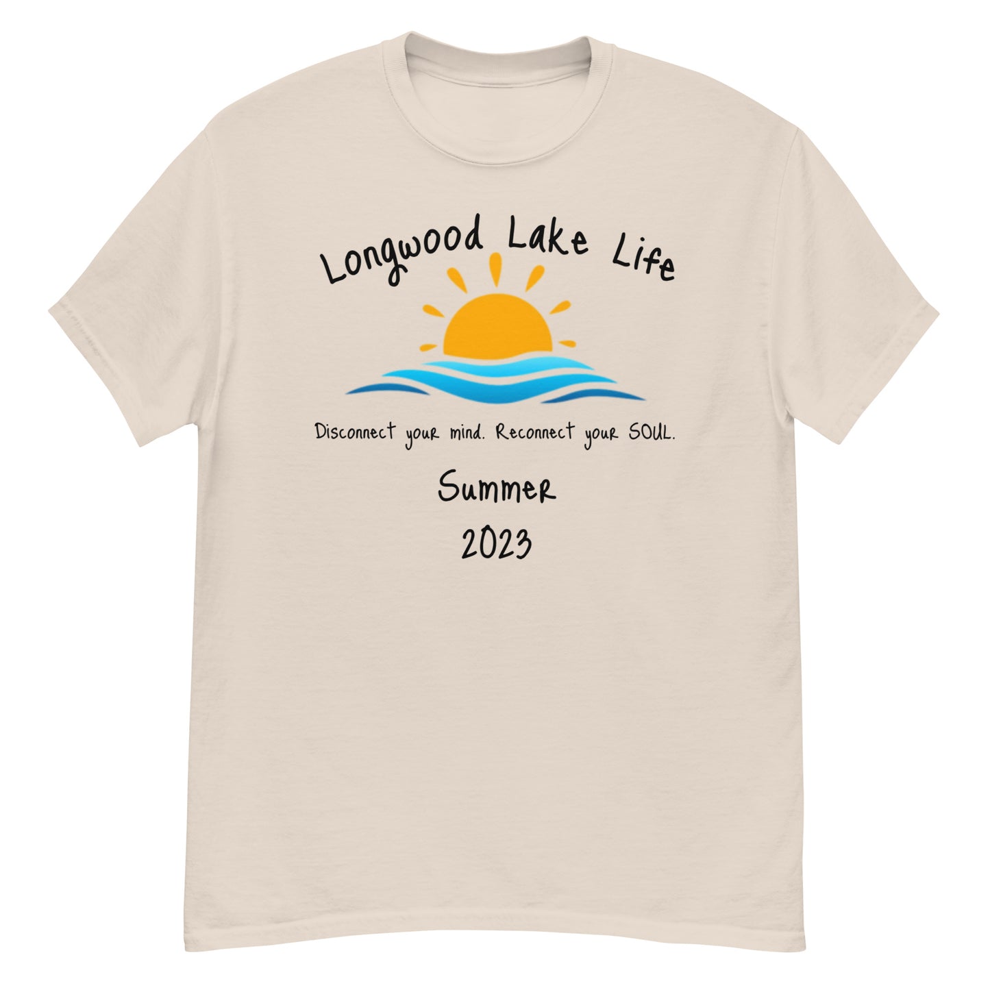 Longwood Lake Summer 2023 Special Edition classic tee (black lettering)