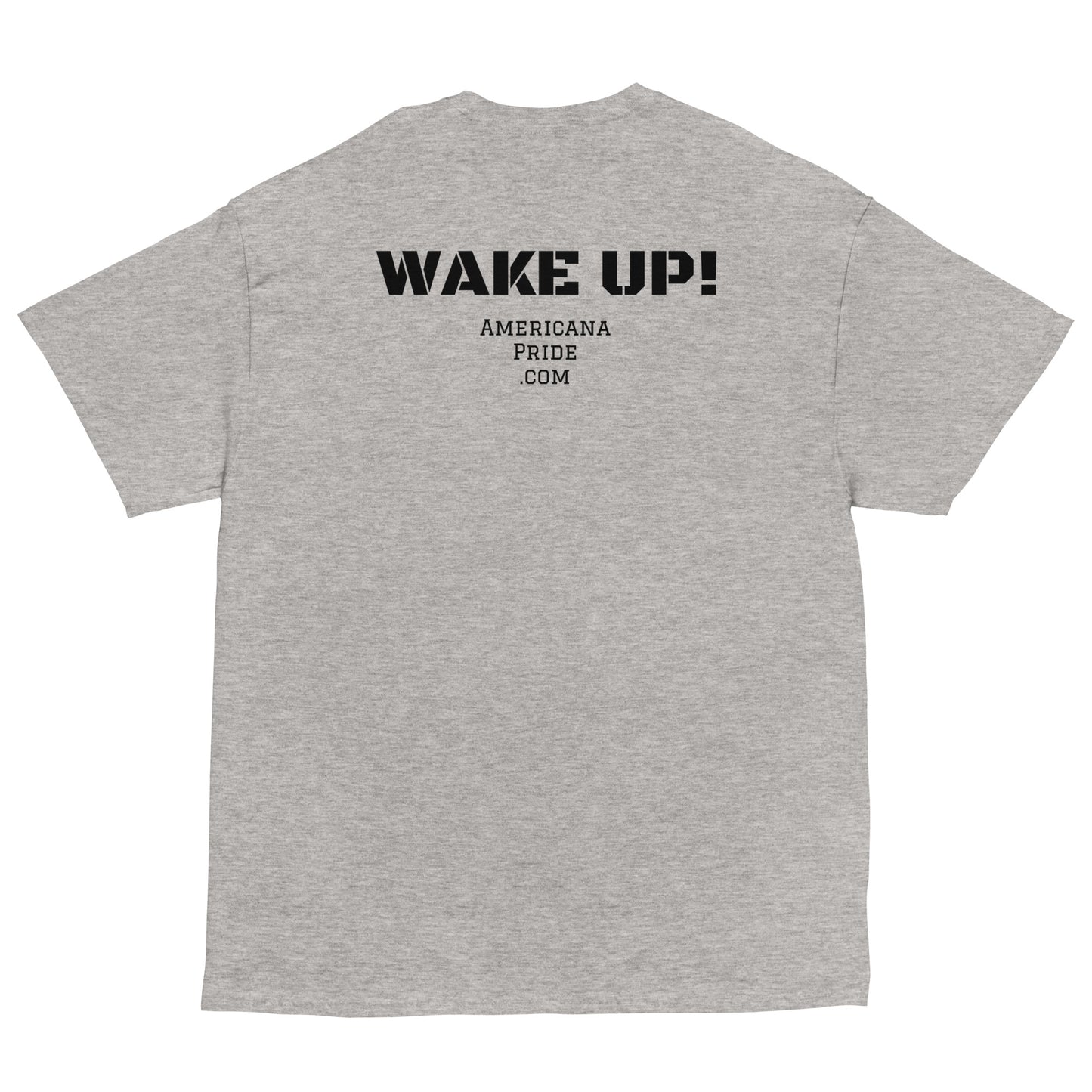 If you're not part of the movement you ARE the movement - Wake up! (Black lettering)