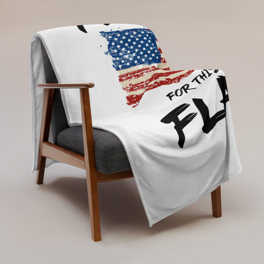 Fight for this Flag Throw Blanket