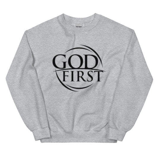 God First Unisex Crew Neck Sweatshirt