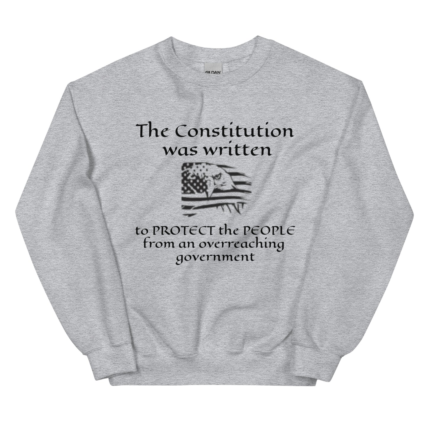 The Constitution was Written Unisex Crew Neck Sweatshirt