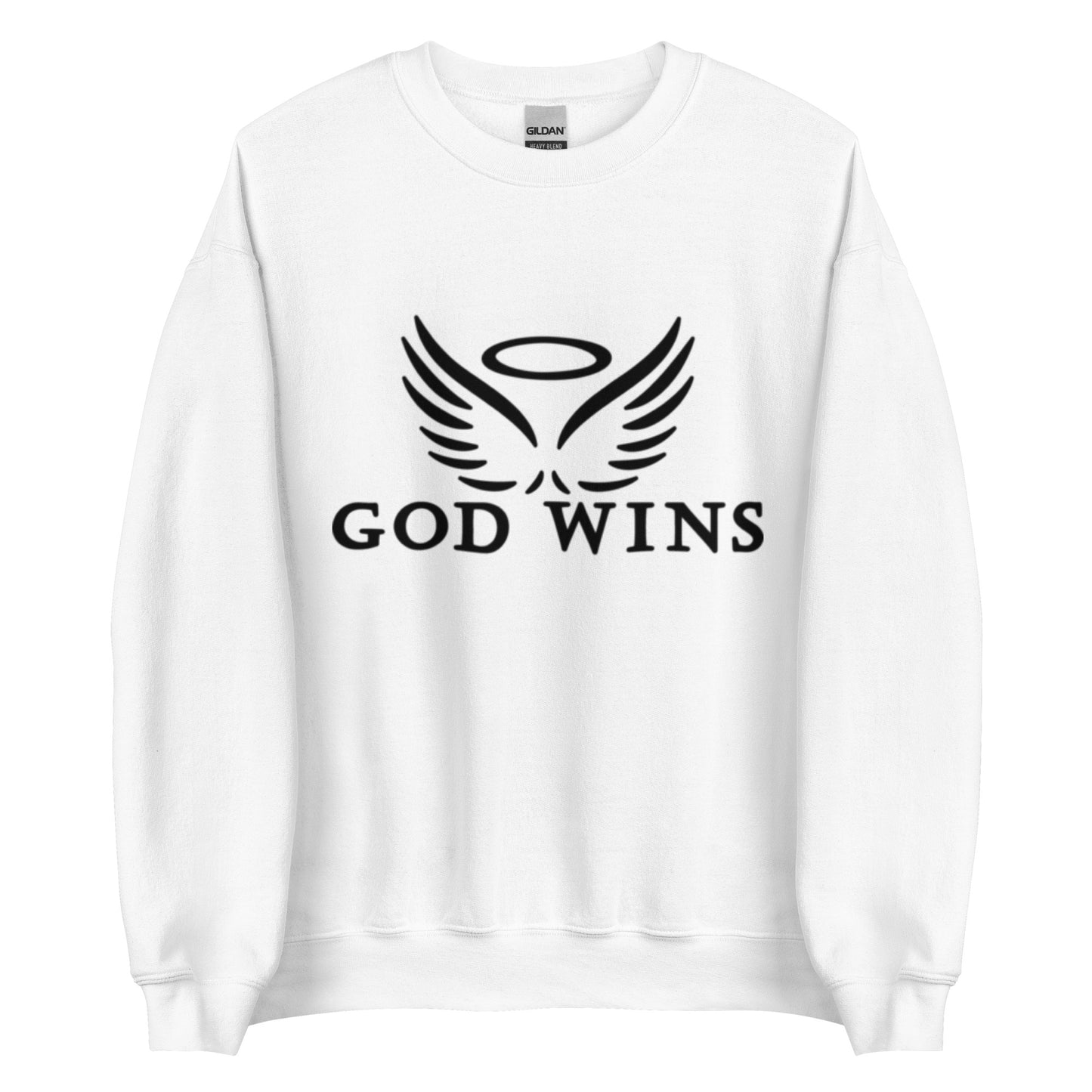 God Wins Unisex Crew Neck Sweatshirt