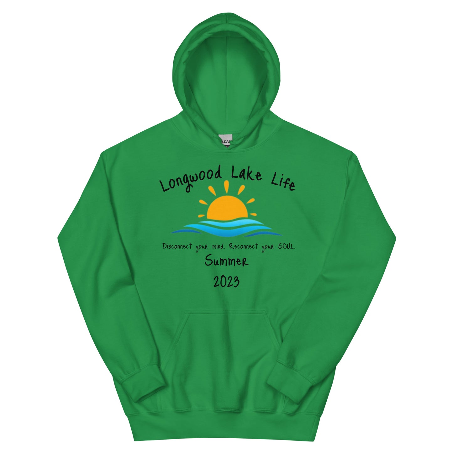 Longwood Lake Summer 2023 Special Edition Unisex  Hoodie (black lettering)