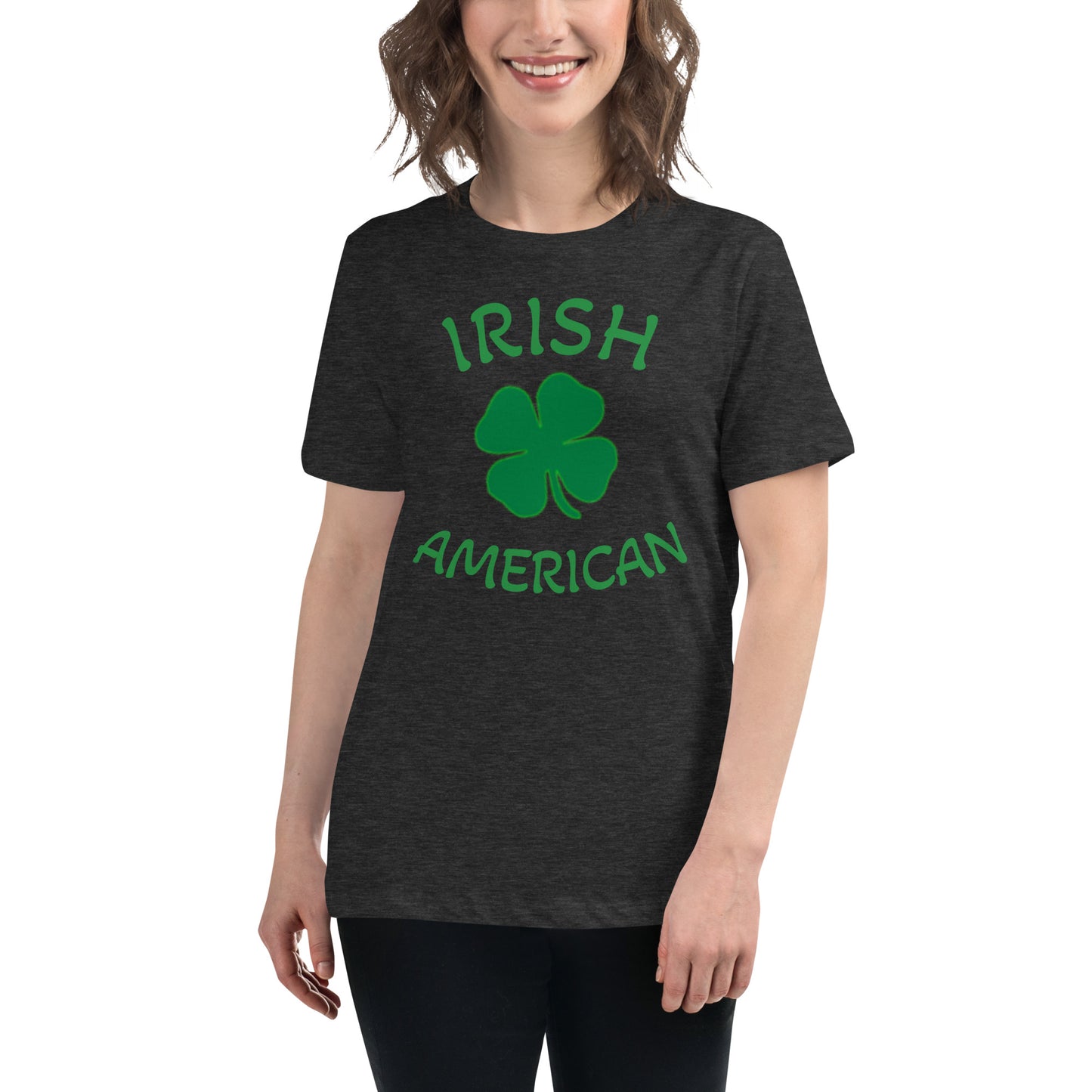 "Irish American" Women's Relaxed T-Shirt