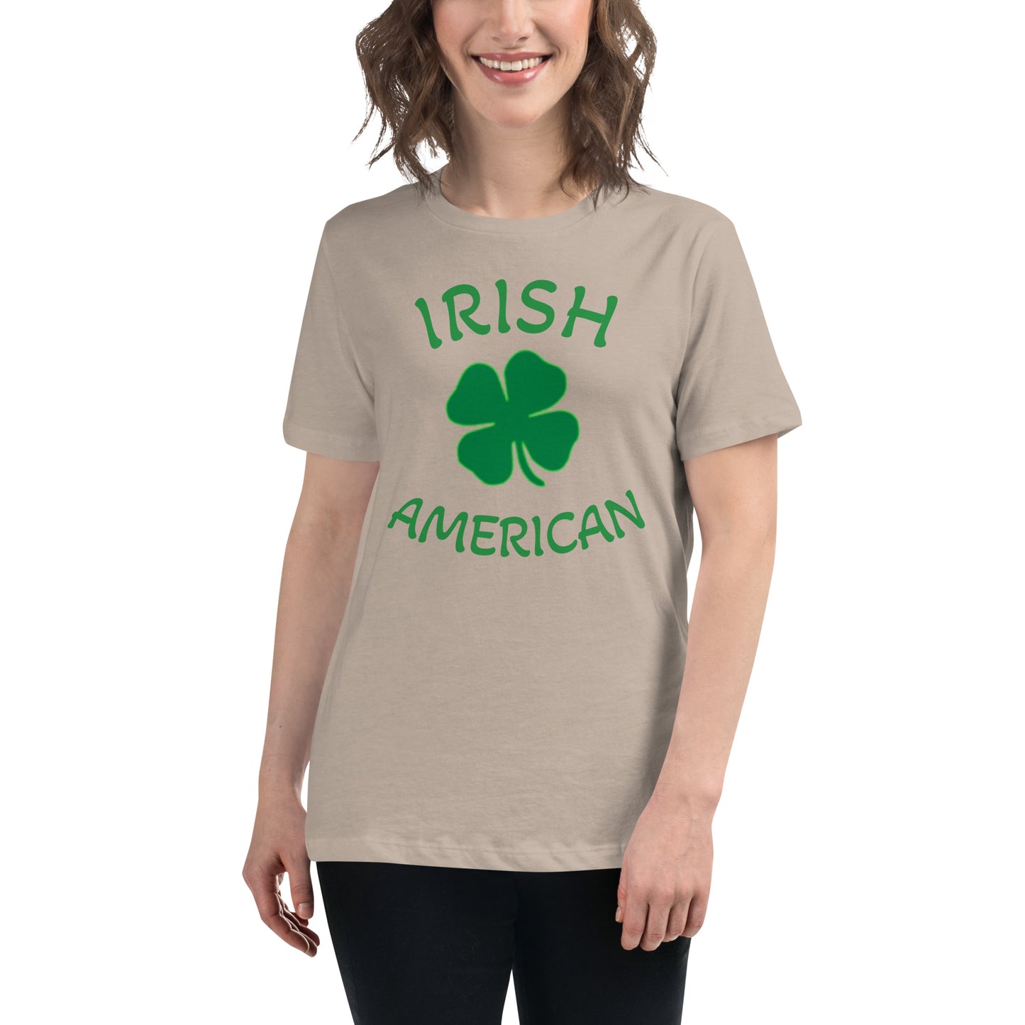 "Irish American" Women's Relaxed T-Shirt