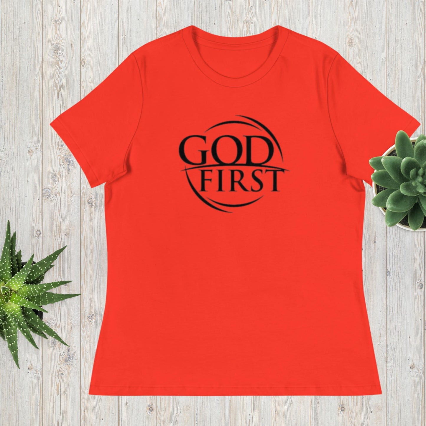 GOD First - Women's tee