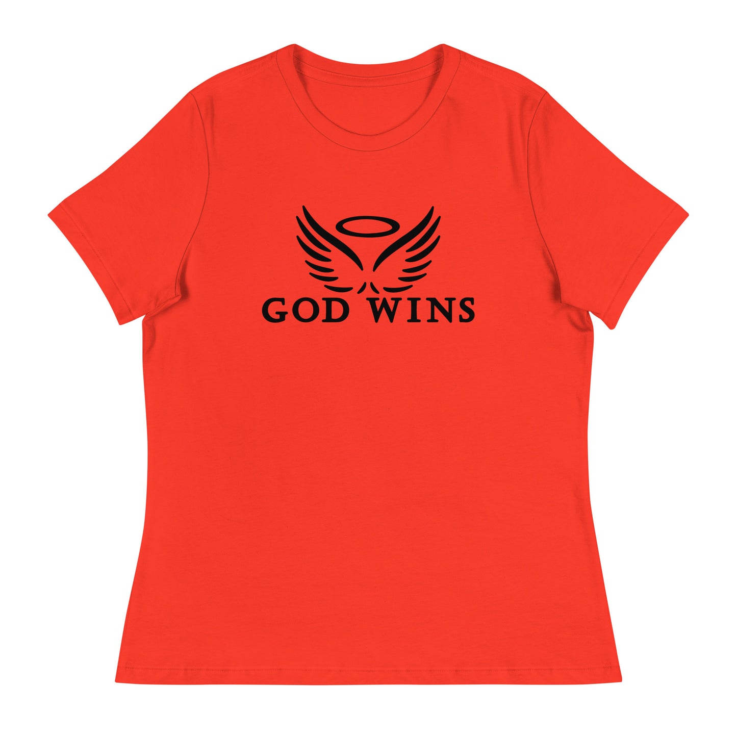 God Wins women's tee
